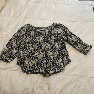 St John’s Bay flower print blouse
